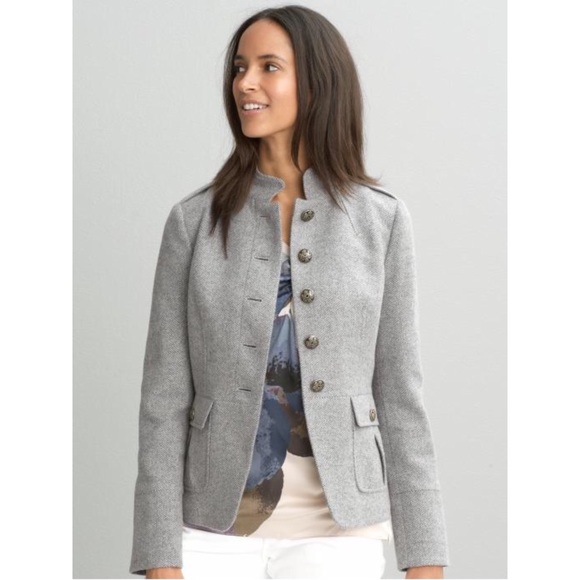 Banana Republic Jackets & Blazers - Banana Republic Italian Fabric Military Jacket